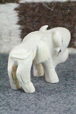 Buffalo Zuni Fetish Carving - Jonas Hustito - High Lonesome Trading