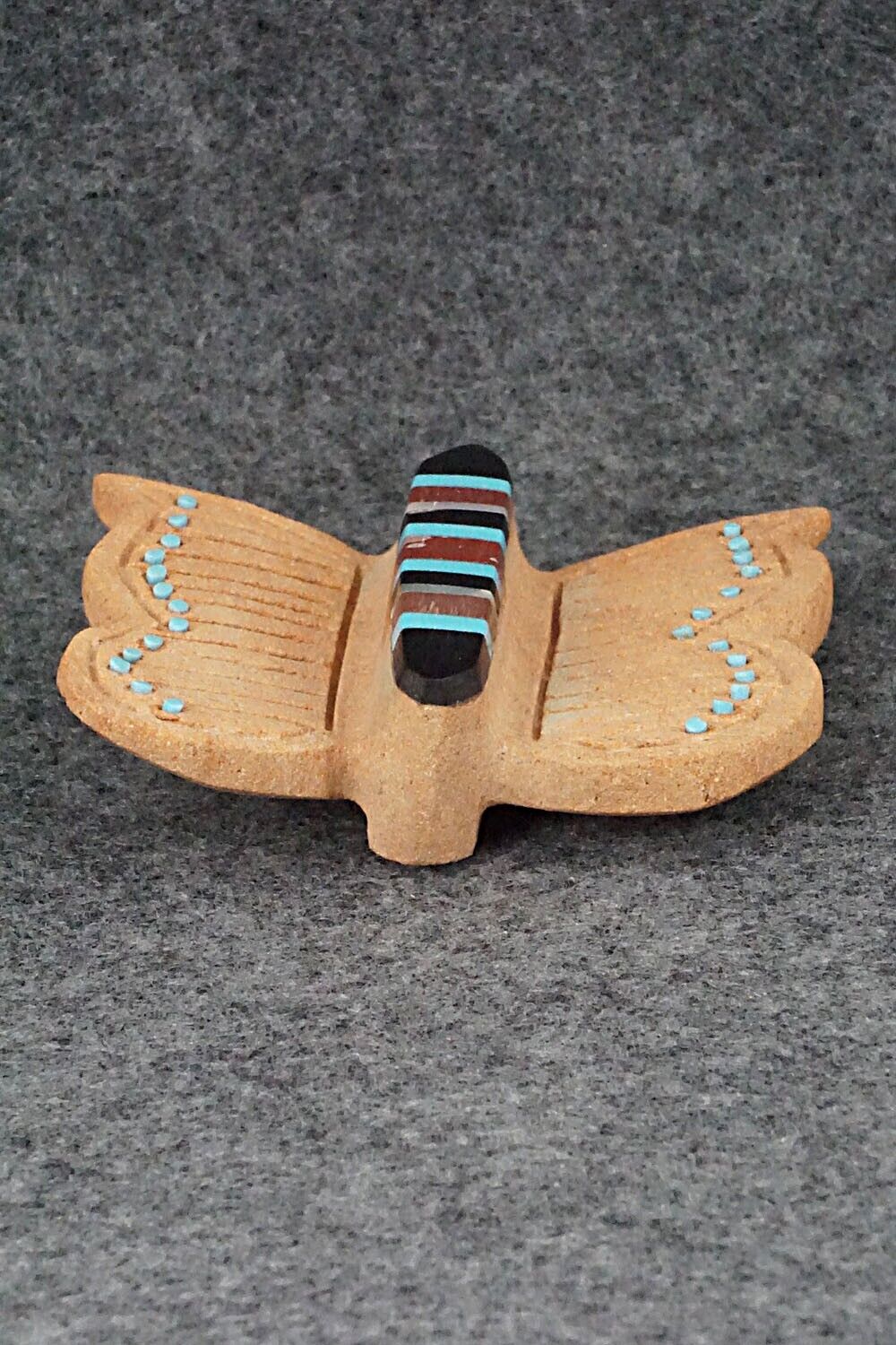 Butterfly Zuni Fetish Carving - Brandon Phillips