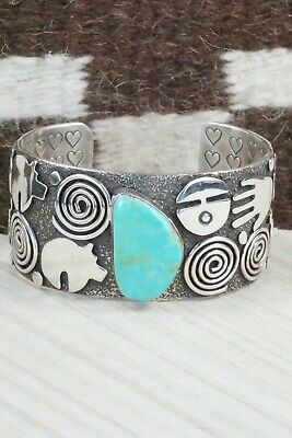 Turquoise & Sterling Silver Bracelet - Alex Sanchez
