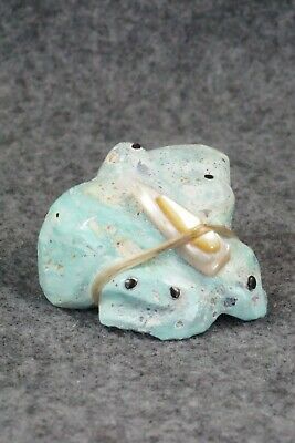 Frog Zuni Fetish Carving - Delvin Leekya