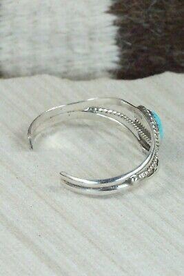 Turquoise & Sterling Silver Bracelet - Lenora Begay - High Lonesome Trading