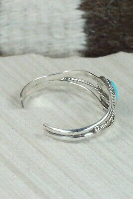 Turquoise & Sterling Silver Bracelet - Lenora Begay