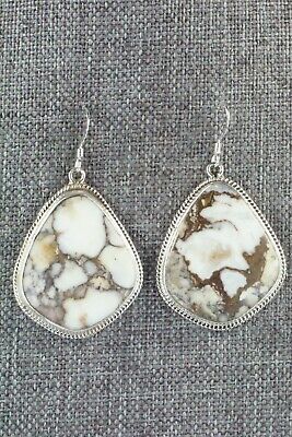 Wild Horse & Sterling Silver Earrings - Annie Spencer
