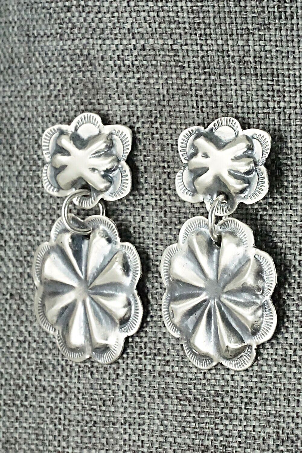 Sterling Silver Earrings - Joan Begay
