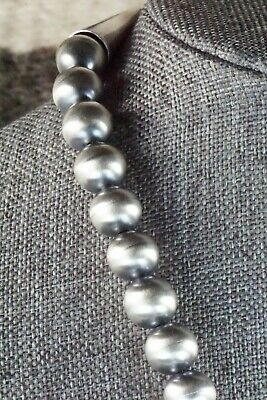 Turquoise & Sterling Silver Pearl Necklace - Jan Mariano - High Lonesome Trading