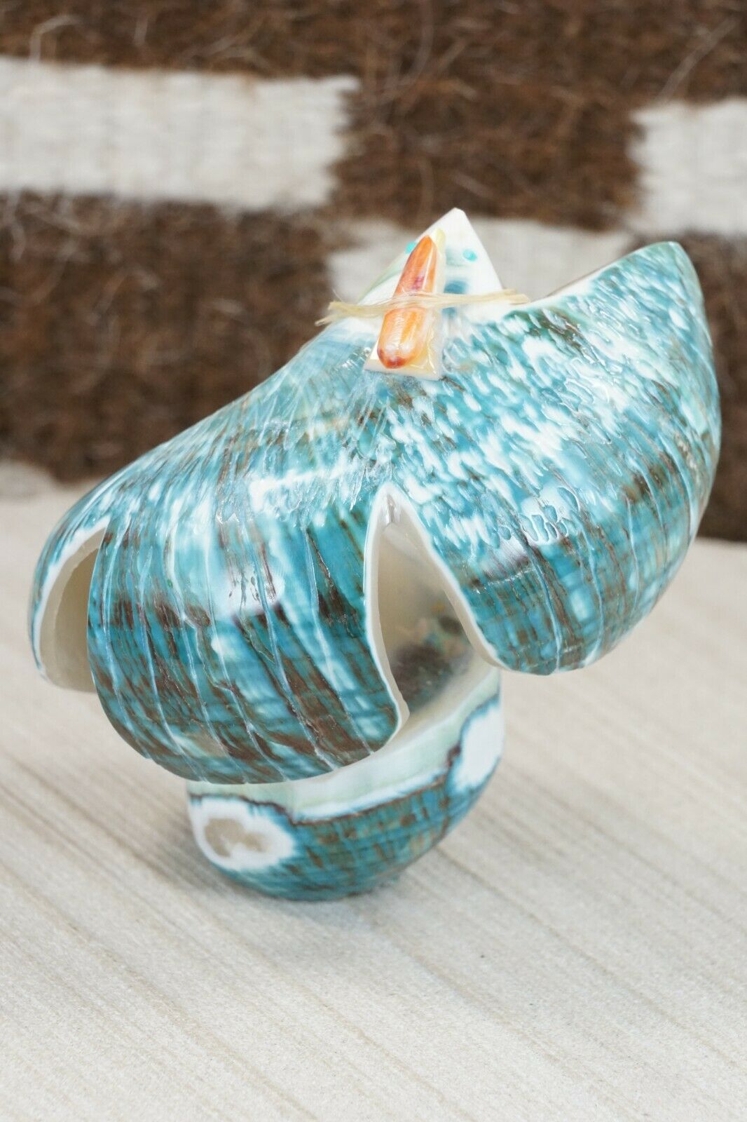 Eagle Zuni Fetish Carving - Delvin Leekya