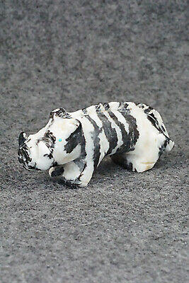 Hog Zuni Fetish Carving - Cody Nastacio
