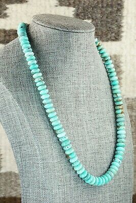 Turquoise & Sterling Silver Necklace - Doreen Jake
