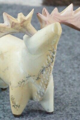 Caribou Zuni Fetish Carving - Enrike Leekya