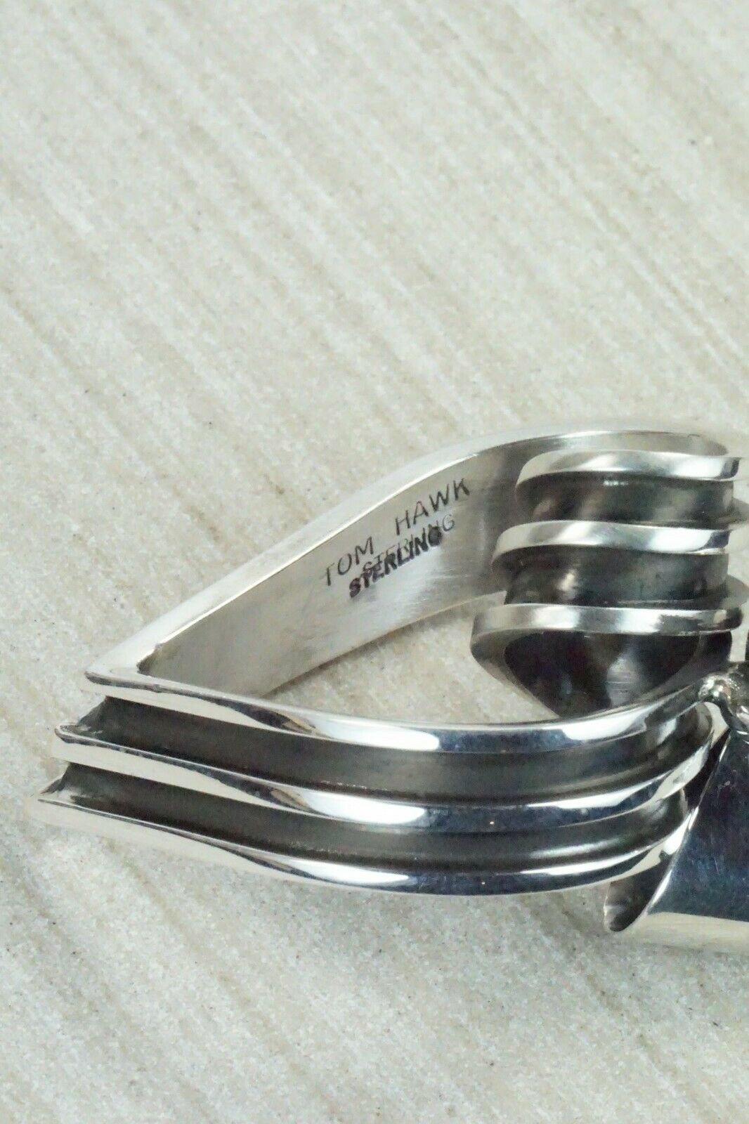 Sterling Silver Pendant - Tom Hawk - High Lonesome Trading
