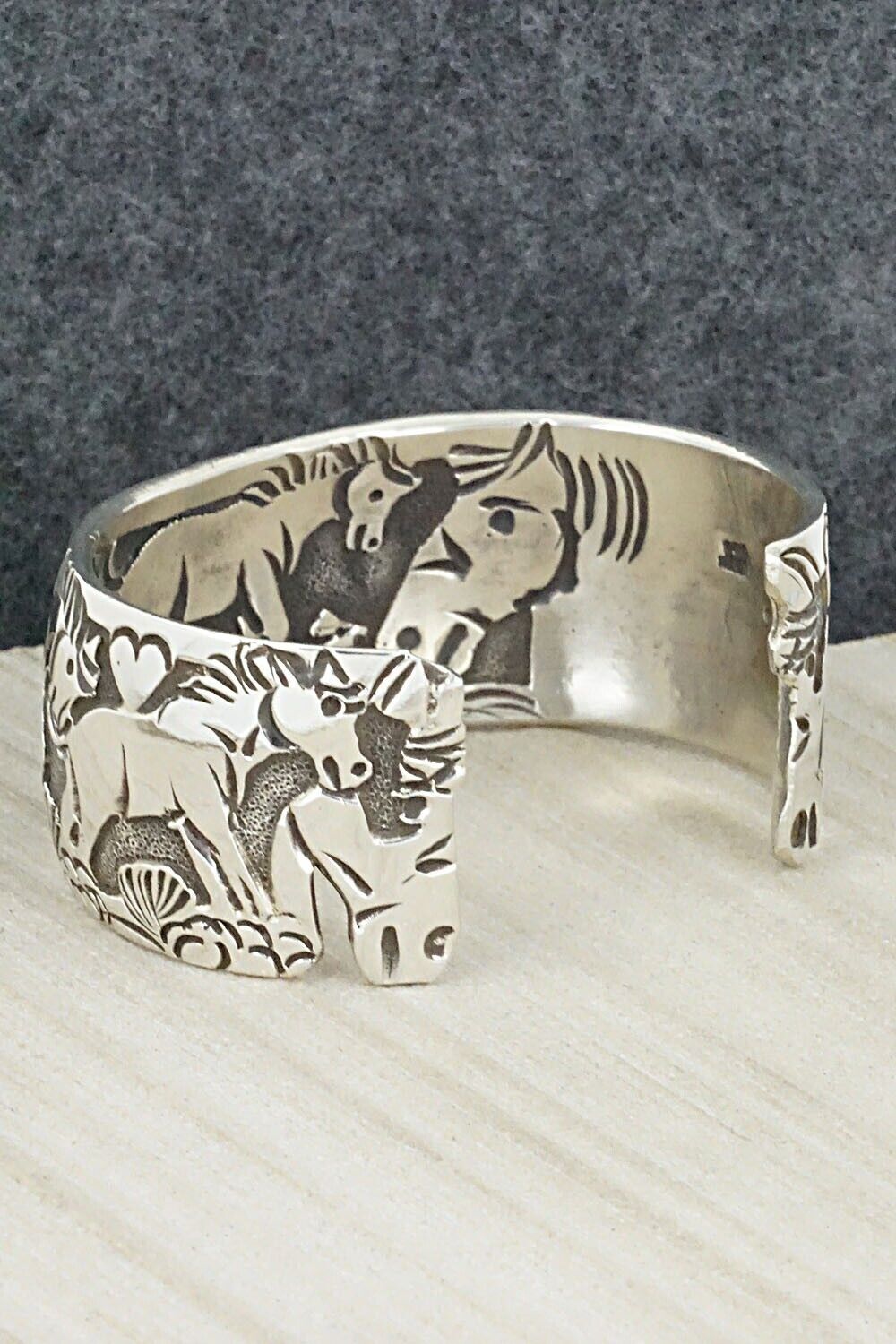 Sterling Silver Bracelet - Lloyd Becenti