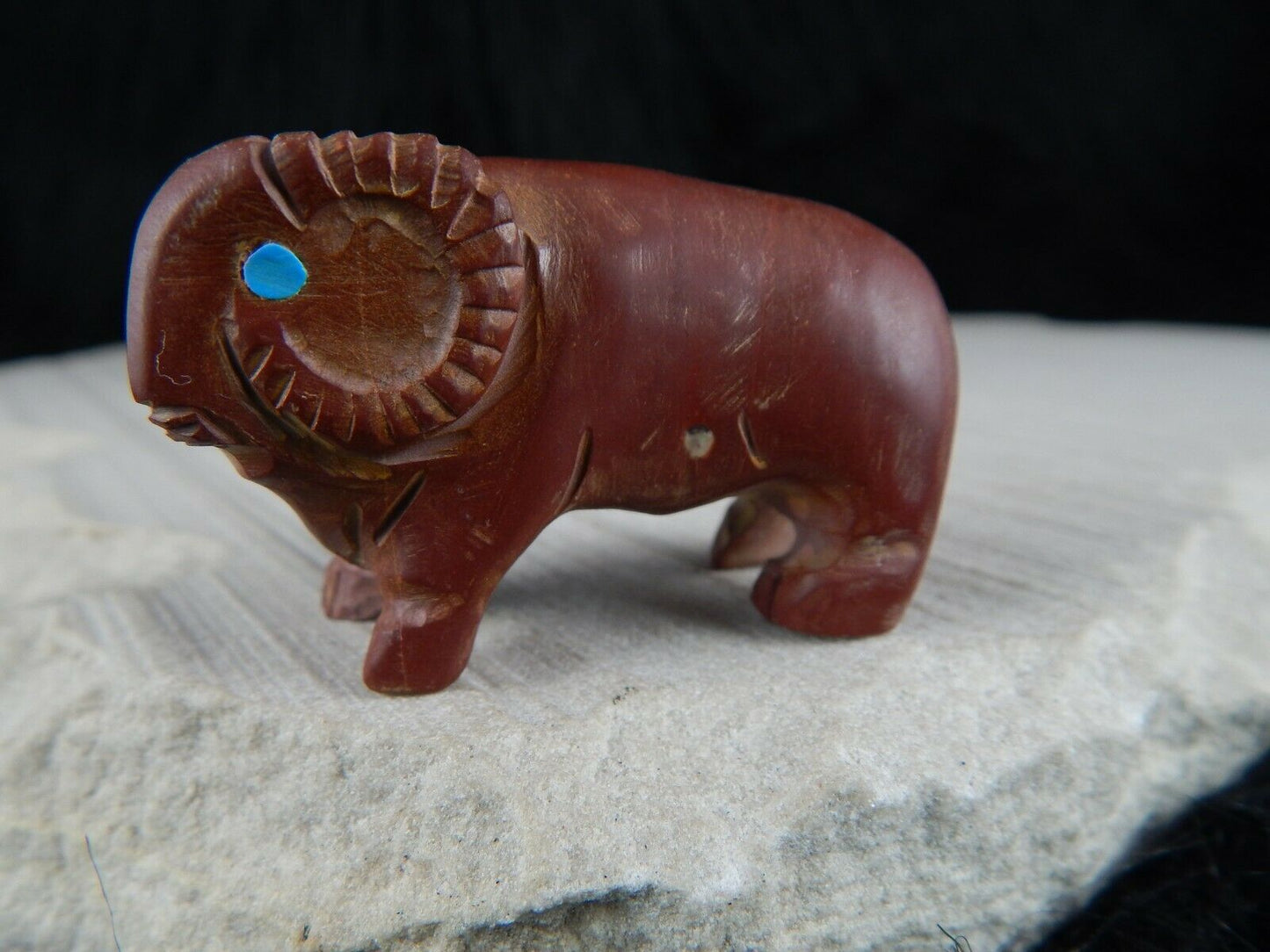 Ram Zuni Fetish Carving - Cody Nastacio - High Lonesome Trading