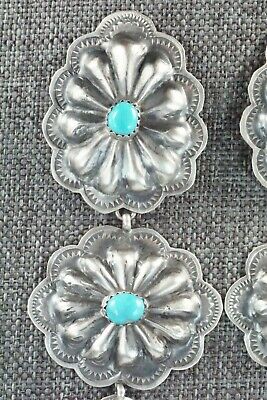 Turquoise & Sterling Silver Earrings - Rita Lee