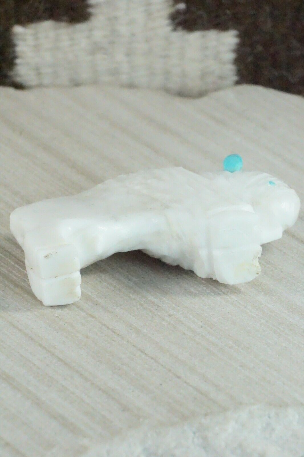 Buffalo Zuni Fetish Carving - Kevin Quam