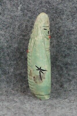 Corn Maiden Zuni Fetish Carving - Sandra Quandelacy