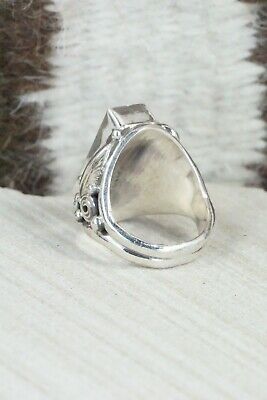 Turquoise & Sterling Silver Ring - Davey Morgan - Size 7.25