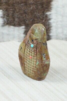 Corn Maiden Zuni Fetish Carving - Sandra Quandelacy