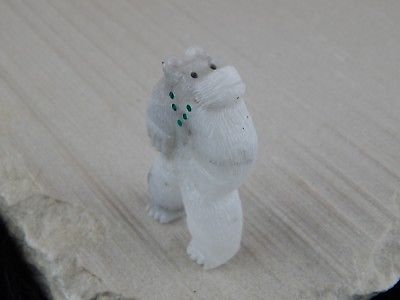 Bear Zuni Fetish Carving - Jesus Espino - High Lonesome Trading
