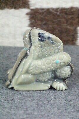 Frog Zuni Fetish Carving - Shanice Hattie - High Lonesome Trading