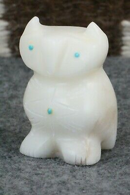 Owl Zuni Fetish Carving - Brandon Phillips