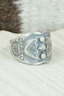 Sterling Silver Ring - Raymond Coriz - Size 14