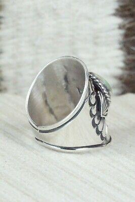 Turquoise & Sterling Silver Ring - Derrick Gordon - Size 8 - High Lonesome Trading
