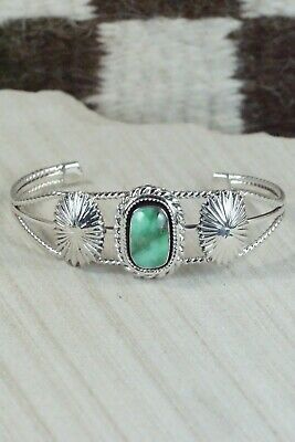 Turquoise & Sterling Silver Bracelet - Annie Spencer