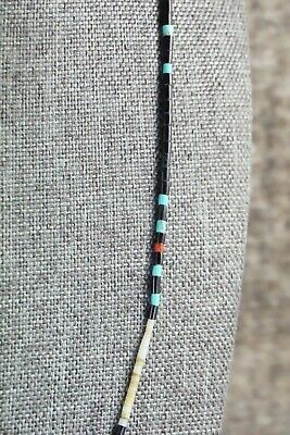 Turquoise, Shell, Coral & Sterling Silver Necklace - Esquipula Tenorio