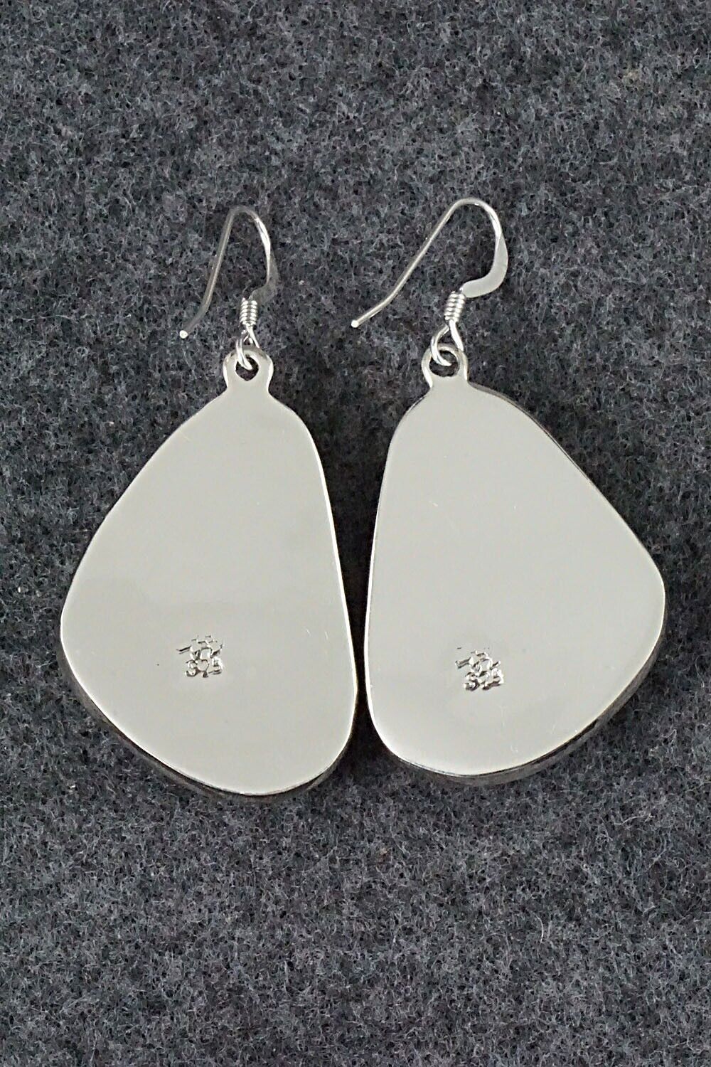 Turquoise and Sterling Silver Earrings - Sharon McCarthy