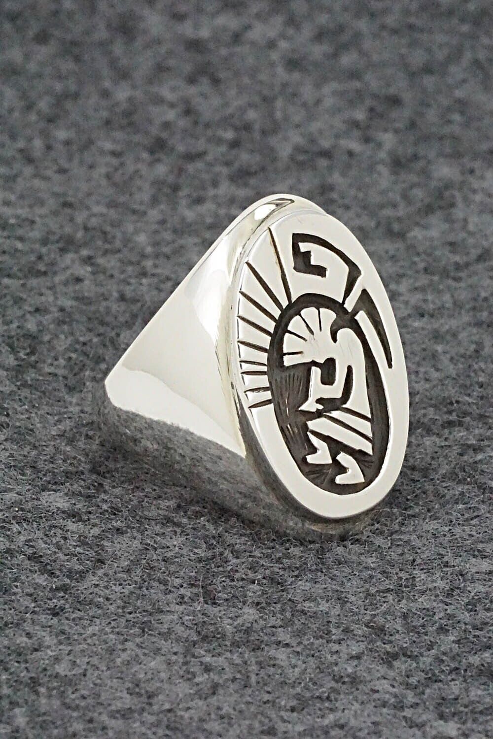 Sterling Silver Ring - Calvin Peterson - Size 9.5