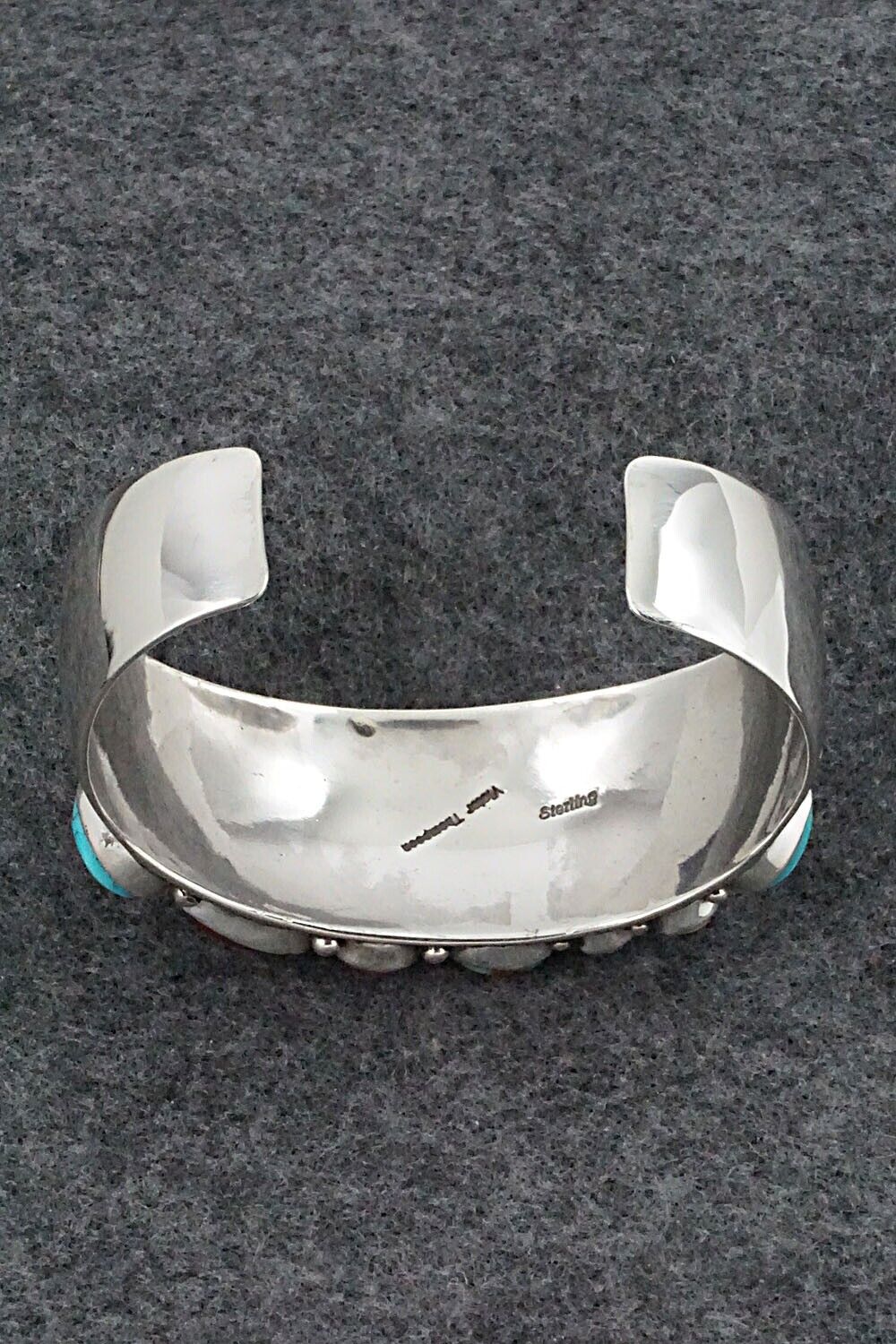 Multi Stone & Sterling Silver Bracelet - Victor Thompson