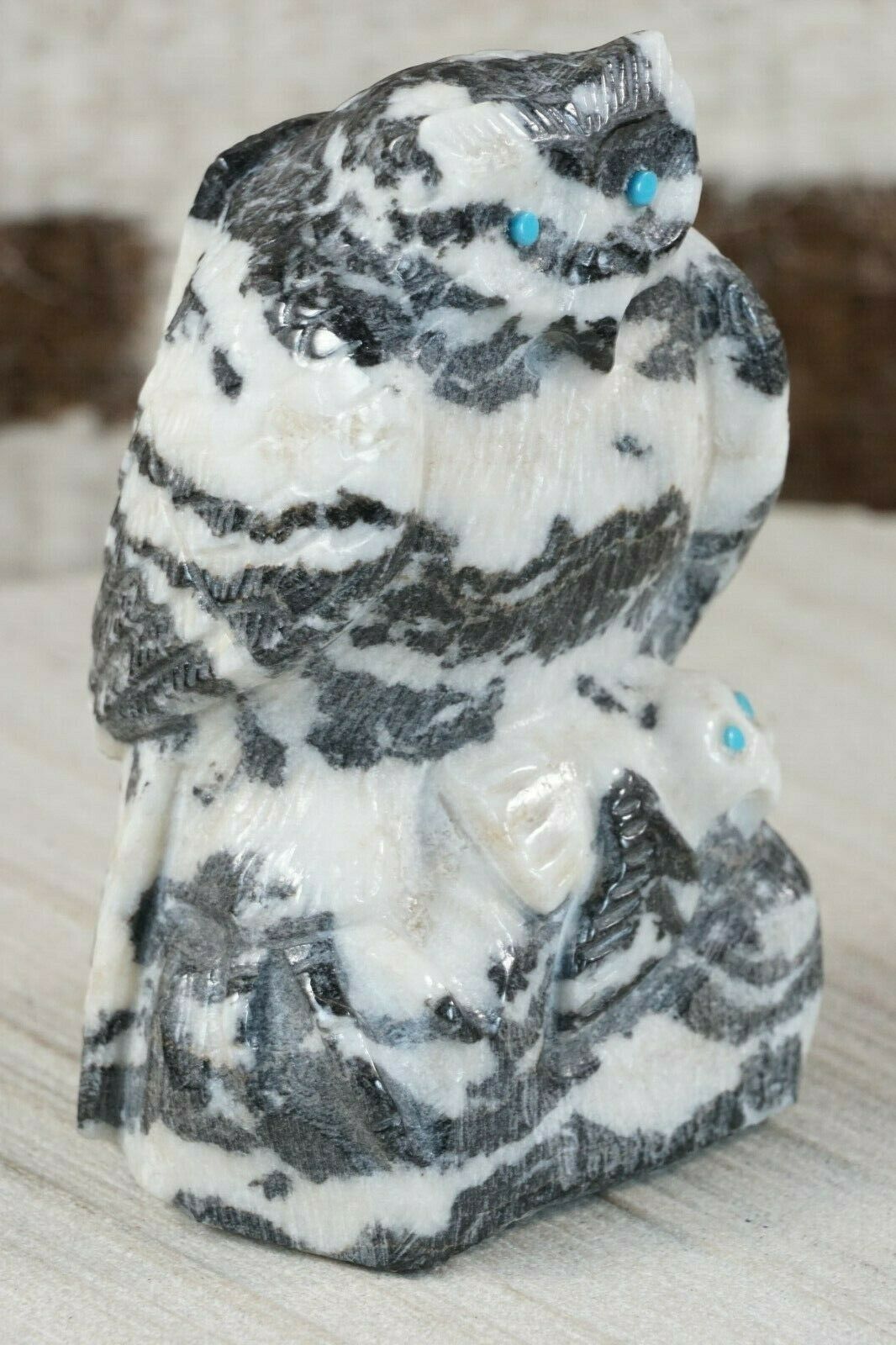Corn Maiden Zuni Fetish Carving - Derrick Kaamasee - High Lonesome Trading
