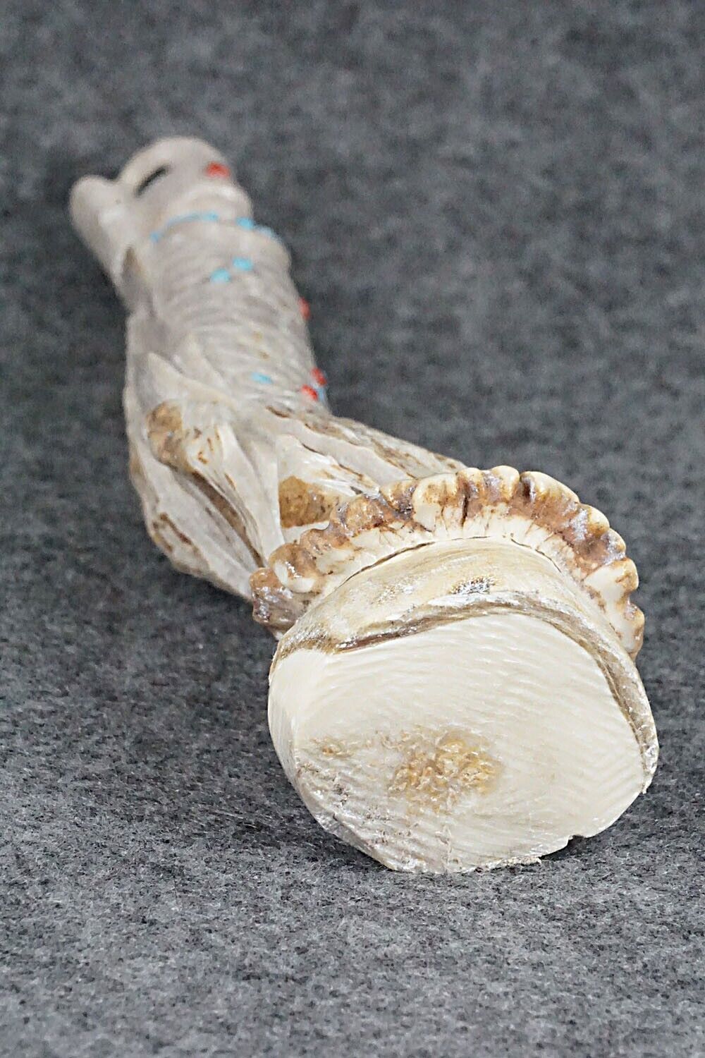 Corn Maiden Zuni Fetish Carving - Derrick Kaamasee