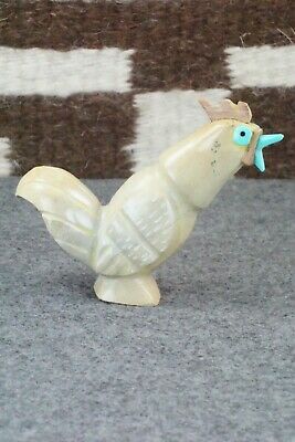 Rooster Zuni Fetish Carving - Enrike Leekya