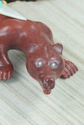 Bear Zuni Fetish Carving - Albert Eustace