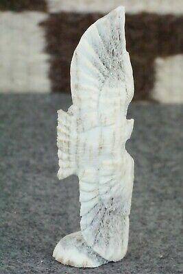 Eagle Zuni Fetish Carving - Lewis Malie Jr. - High Lonesome Trading