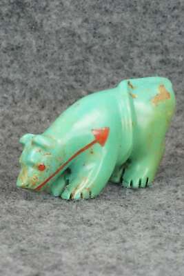 Mountain Lion Zuni Fetish Carving - Andres Quandelacy