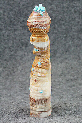 Corn Maiden Zuni Fetish Carving - Carl Etsate