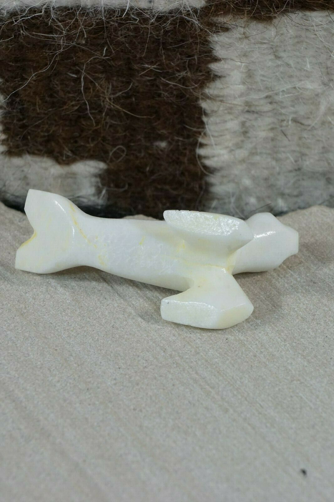 Sea Lion Zuni Fetish Carving - Russell Shack - High Lonesome Trading