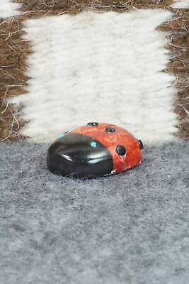 Lady Bug Zuni Fetish Carving - Reynold Lunasee