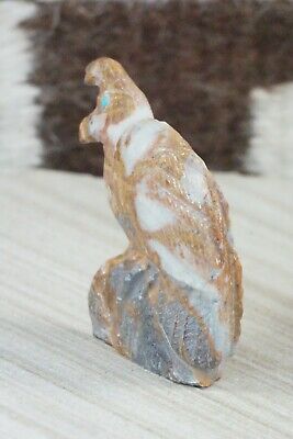 Quail Zuni Fetish Carving - Derrick Kaamasee