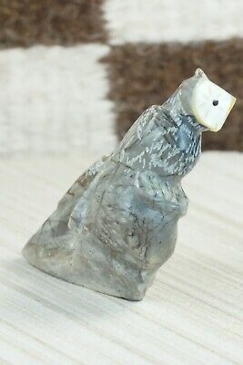 Owl Zuni Fetish Carving - Freddie Leekya