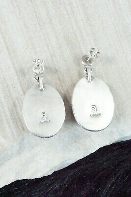 Spiny Oyster & Sterling Silver Squash Blossom Set - Raymond Delgarito