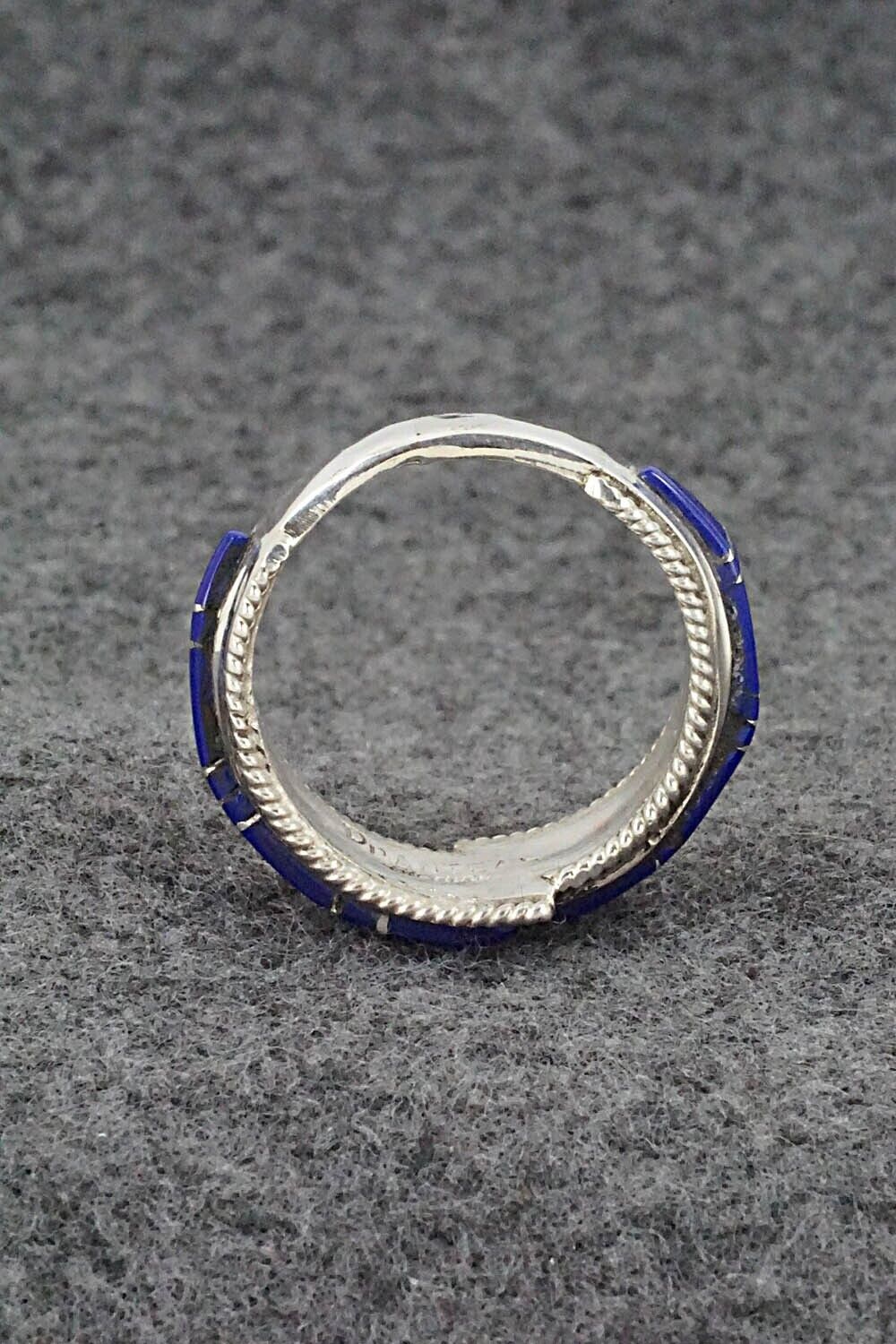Lapis & Sterling Silver Ring - Deirdre Luna Panteah - Size 11.25