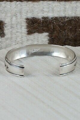 Navajo Sterling Silver Bracelet - Richard Singer - High Lonesome Trading