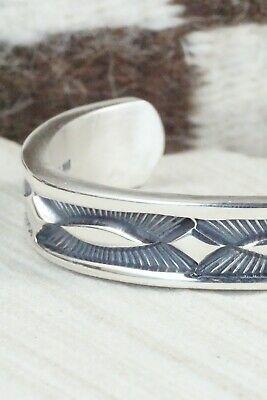 Sterling Silver Bracelet - Jerrold Tahe - High Lonesome Trading