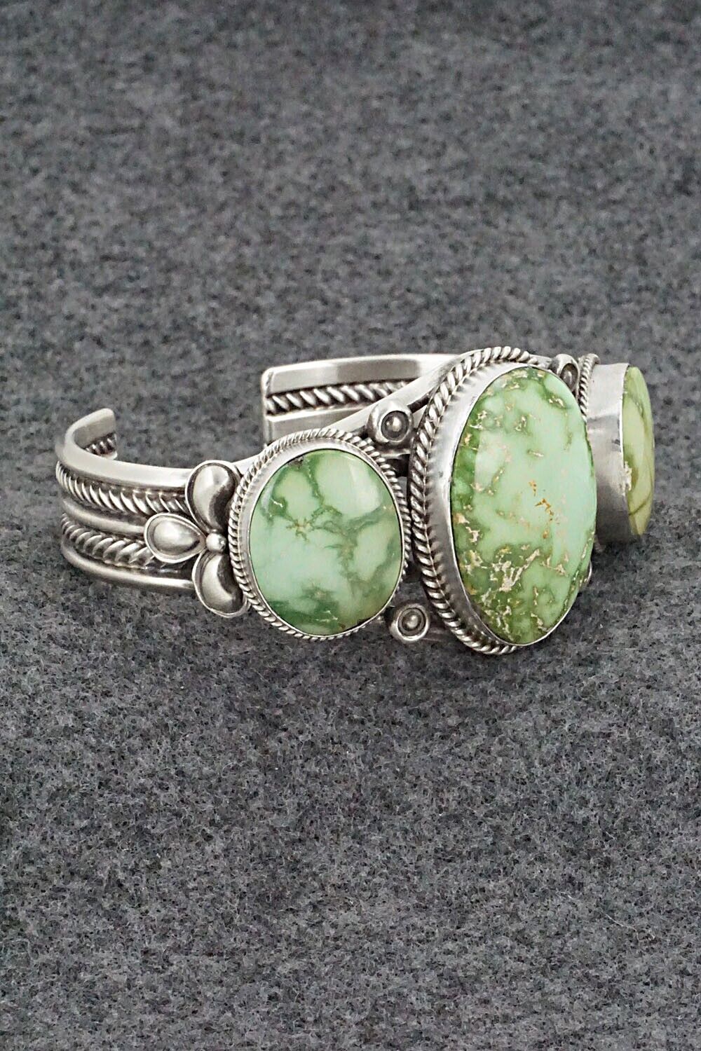 Turquoise & Sterling Silver Bracelet - Derrick Gordon