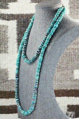 Turquoise, Spiny Oyster & Sterling Silver Necklace - Victoria Callidito - High Lonesome Trading