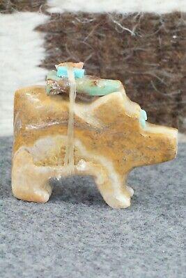 Bear Zuni Fetish Carving - Taylor Gia - High Lonesome Trading