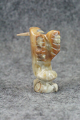 Hummingbird Zuni Fetish Carving - Justin Red Elk